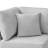 Chauncy  Corner Wedge Chair  Gray-858696073-858696074