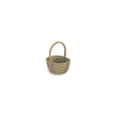Wicker Oval Seagrass Basket