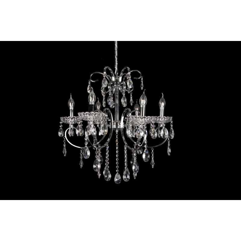Superior 6 - Light Candle Style Chandelier