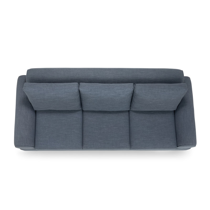 Frenchy French Sofa, Heathered Navy