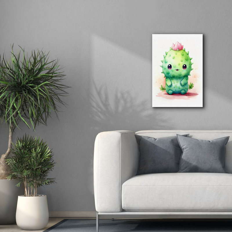 «Cut Fruit Monster 3» par Momart, art mural sur toile, 18 po x 26 po, H 26 po x l 18 po x P 0,75 po