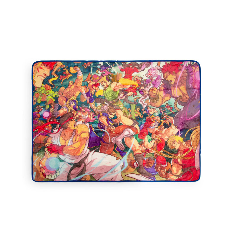 Jeté en molleton Street Fighter | 45 po x 60 po