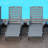 Outdoor Chaise Lounge With 4-Position Adjustable Backrest-1363922663