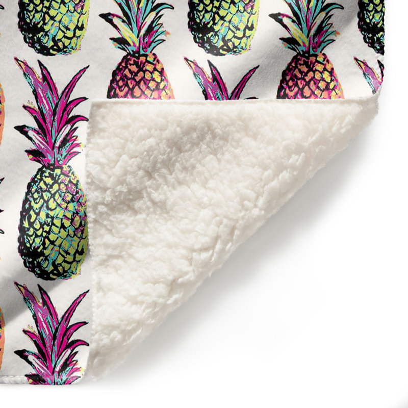  Jeté d'ananas, l 51 po x L 60 po