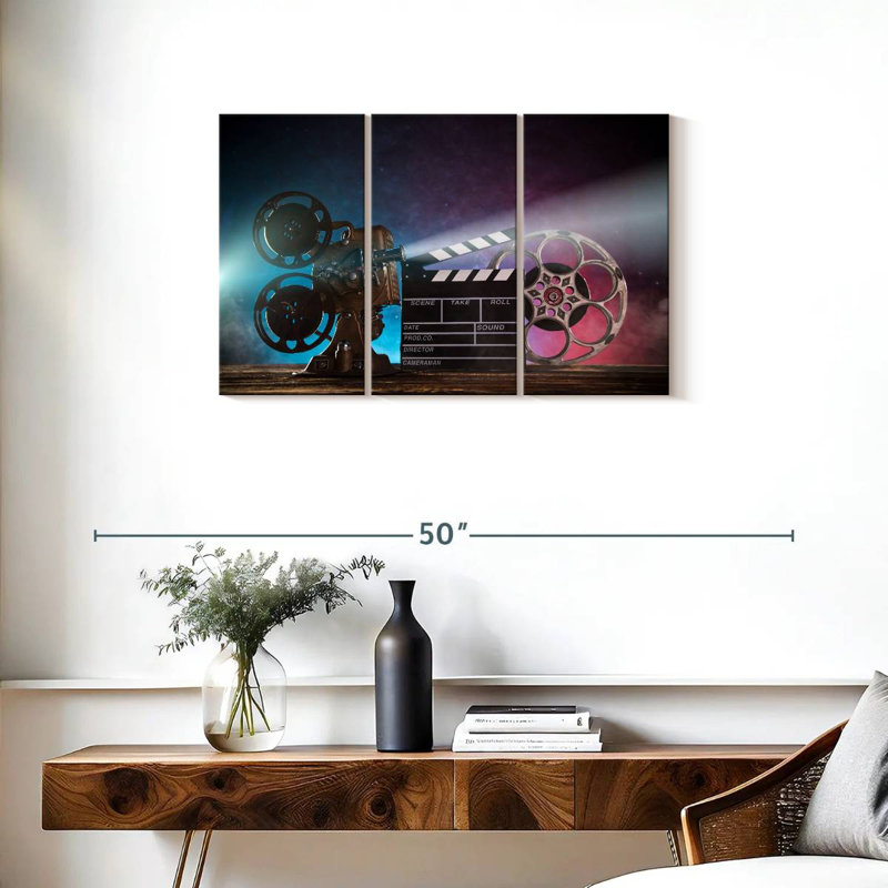 Projecteur de film rétro Senne, H 20 po x l 33 po