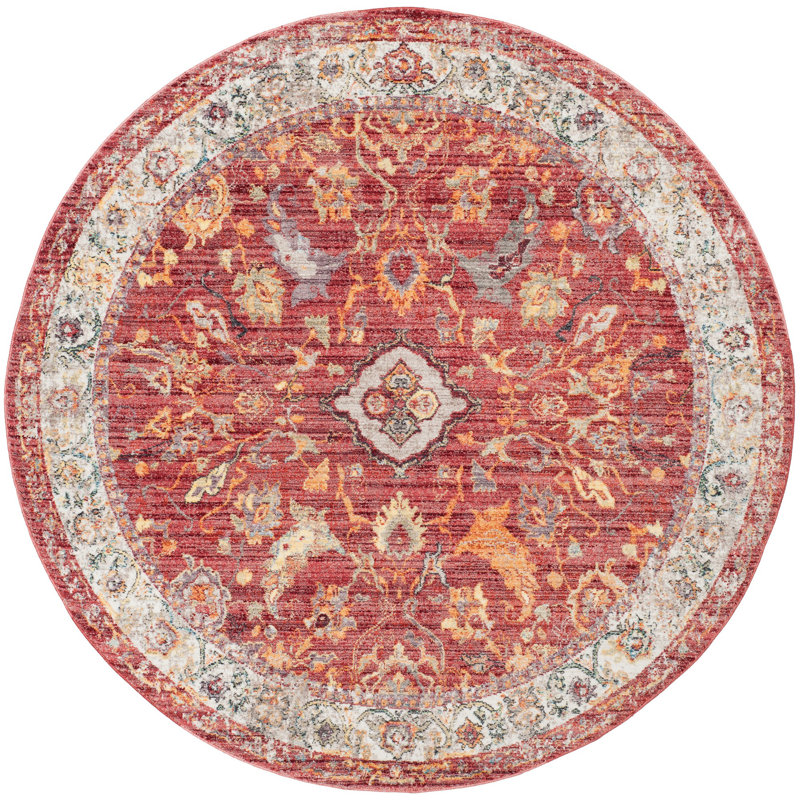 Amiens Performance Oriental Rug, Round 7'