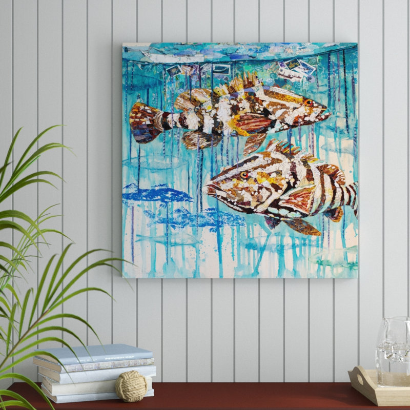 Elizabeth St. Hilaire - Wrapped Canvas Painting, 81cm H x 81cm W x 3.81cm D