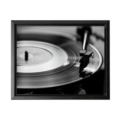 Disque vinyle plat