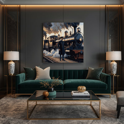Art sur toile mauve