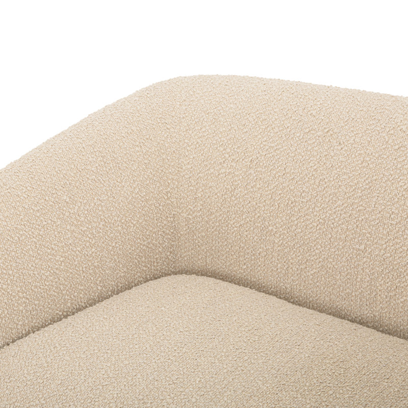 Faye Sofa, Natural Boucle