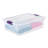 Sterilite 32 Quart Clear View Storage Container Tote w/ Latching Lid, (12 Pack)