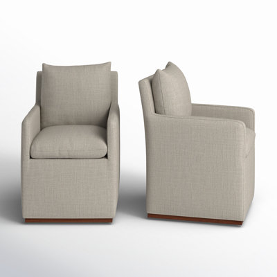 Bobbi Upholstered Armchair (Set of 2)