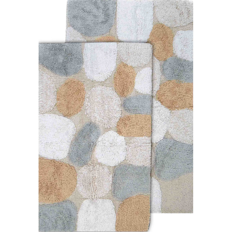 Ensemble de tapis de bain Creline, Spa, L 24 po x L 40 po, l 21 po x L 34 po
