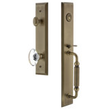 Fifth Avenue Dummy Handleset with Deadbolt and Provence Knob and Rosette