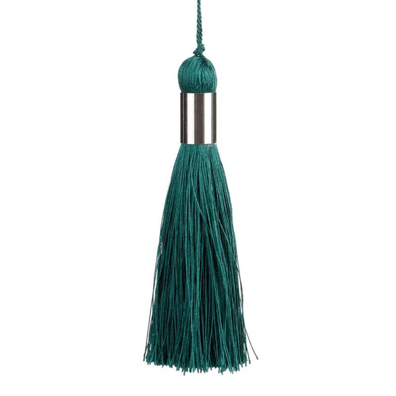 Delahunt Fabric 15cm Curtain Tieback, Green