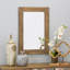 Miroir mural rectangulaire en bois de style campagnard Tiege-1184629388-1184629379
