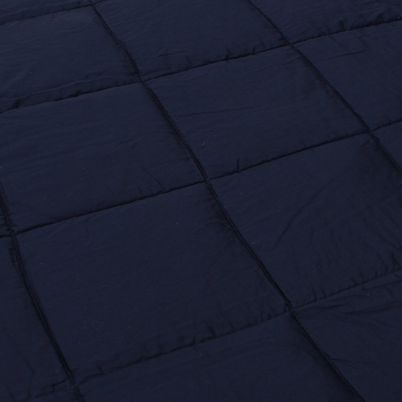 Weighted Throw Blanket, 47.24 W x 70.86 L, 20 lb, Navy