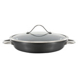 Calphalon Signature™ Hard-Anodized Aluminum Nonstick 12" Sauteuse Pan with Lid