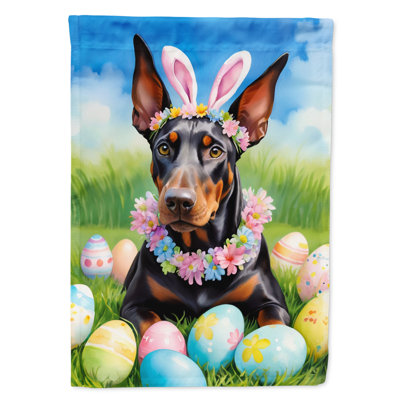 Easter Egg Hunt Double Sided 40'' H x 28'' W Polyester Easter House Flag