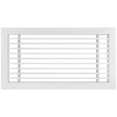 Diffuseur de barre linéaire en aluminium 0 degrés
