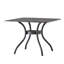 TABLE CAILLETTE EN CAOUTCHOUC I 39IN SQ