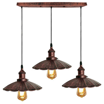 Arturo 3 - Light Kitchen Island Pendant