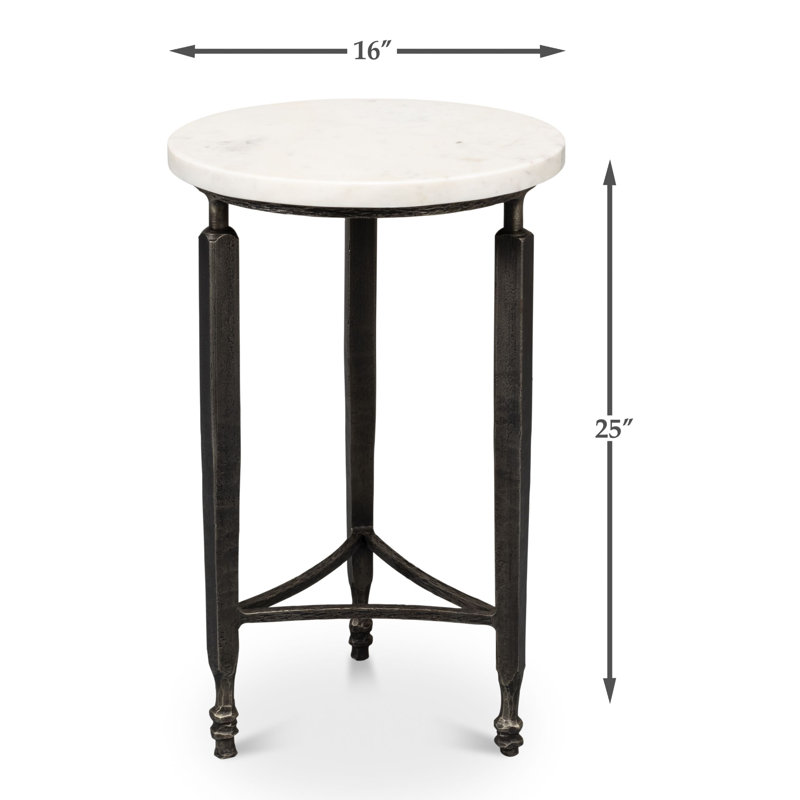 Mykos Marble End Table