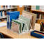 Organisateur de courrier en acrylique, trieur de lettres en papier transparent à 2 fentes et porte-documents de bureau pour le courrier, les factures, les cahiers et les fournitures de bureau