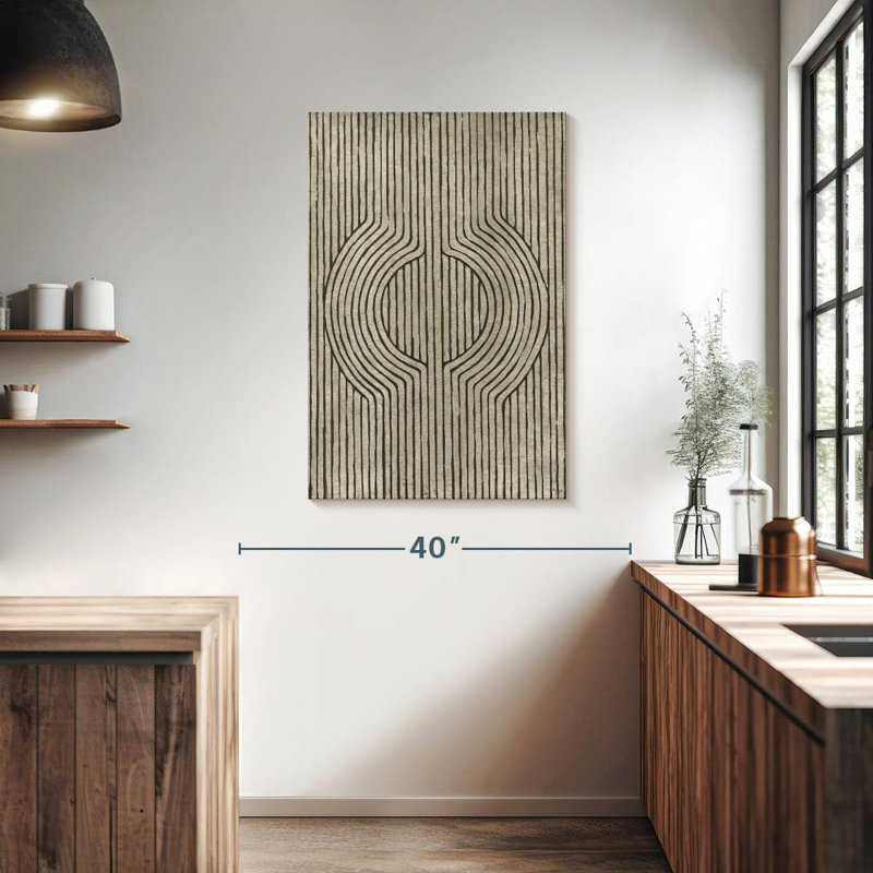 Avery Cedar Grooves IV, 39" H x 26" W