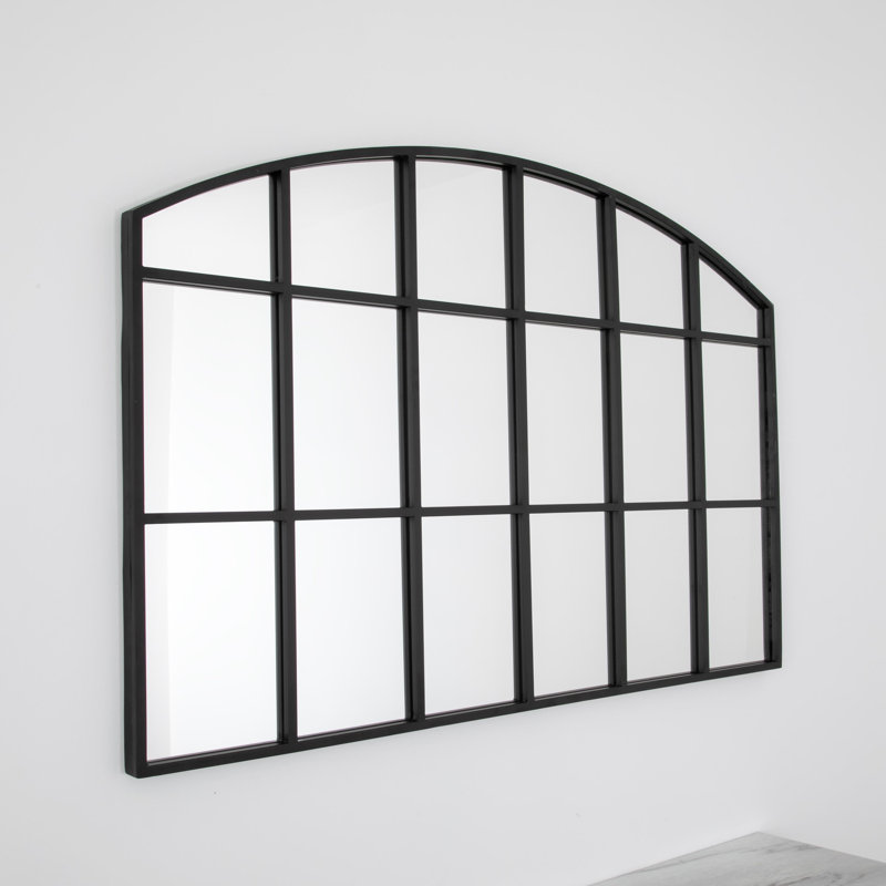 Hersey Flat Mirror, Black