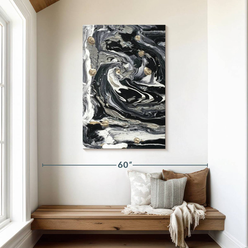 Avery Ebony And Ivory I, 45" H x 30" W