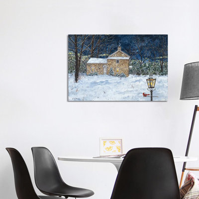 «Stone House» par James Redding - peinture sur toile tendue