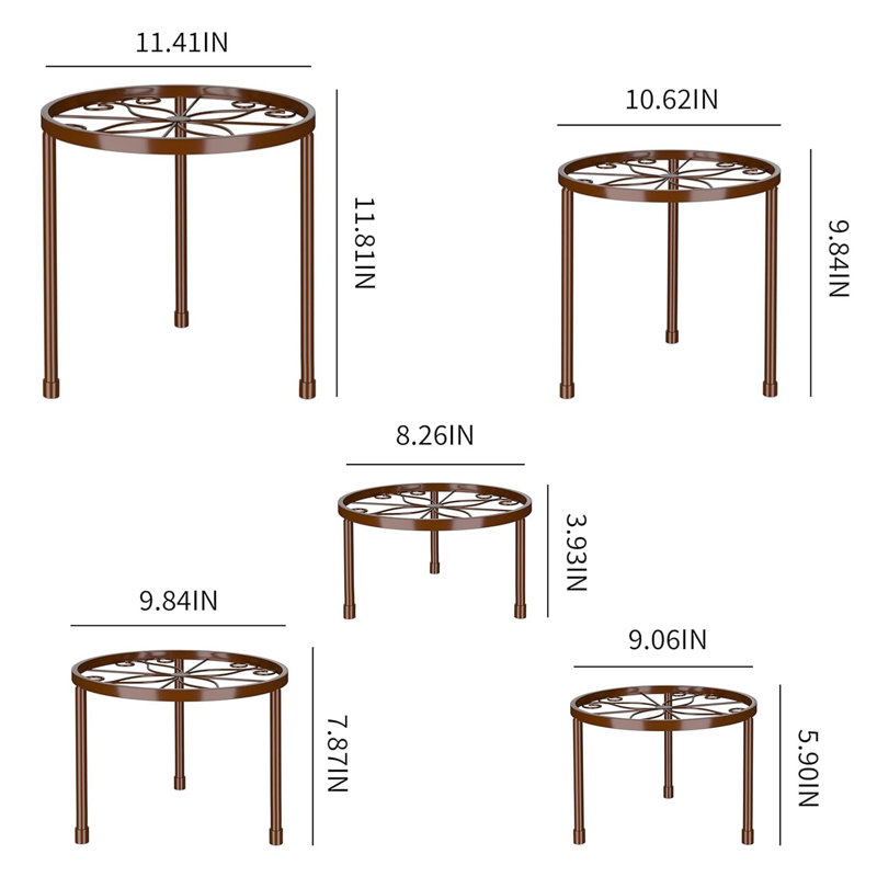 Plant Stand, Bronze