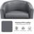 Seldon 28'' H Vegan Leather Barrel Chair-134847906