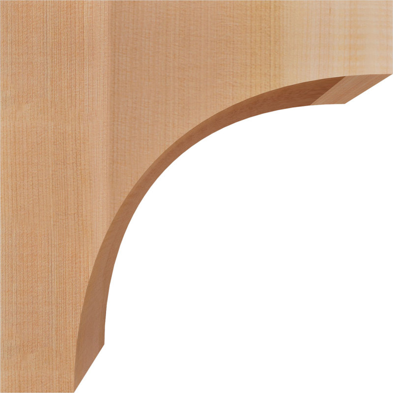 Huntington Corbel, H 10 po x l 3,5 po x P 10 po, Lisse, Cèdre rouge