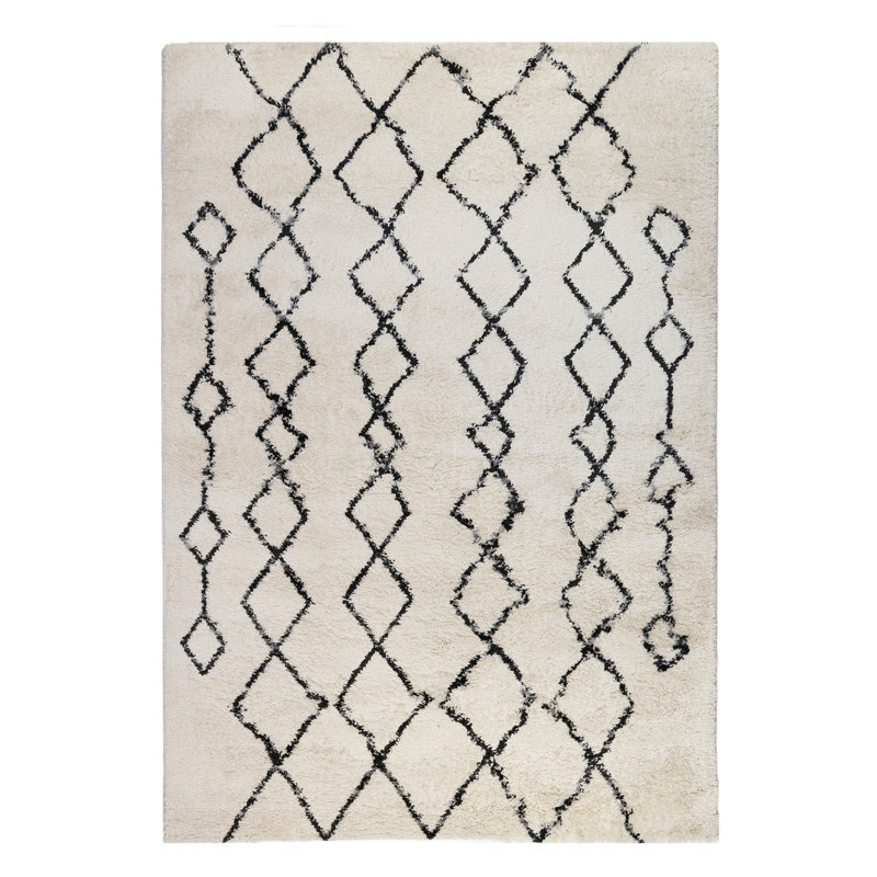 Tapis de qualité supérieure Ganae, Rectangle 8 pi 3 po x 11 pi 6 po