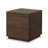 Ridge Outdoor Square End Table-Stained Saddle Brown