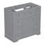 Meuble-lavabo 36 po sans lavabo, base d'armoire seulement, une armoire et six tiroirs-1436574424