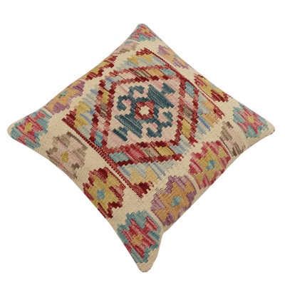 Housse et insert de coussin carré 100% laine