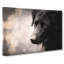 Black Labrador in Abstract - Wrapped Canvas-55313881