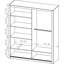Jaleek 2 Door Manufactured Wood Wardrobe