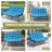 53.15" Wide Metal Patio Loveseat With Cushion-115052341