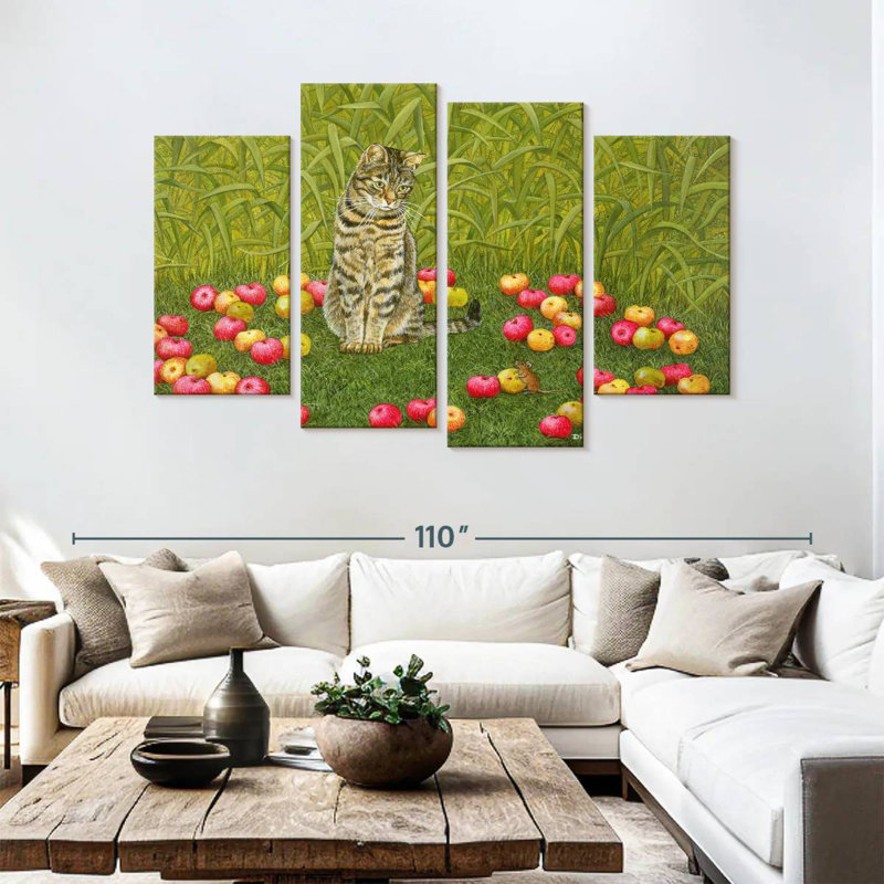 Brampt The Apple-Mouse, 54" H x 84" W