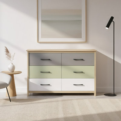 Commode 6 tiroirs Allysyn