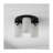 Rudaigh Glass Flush Mount-66595410