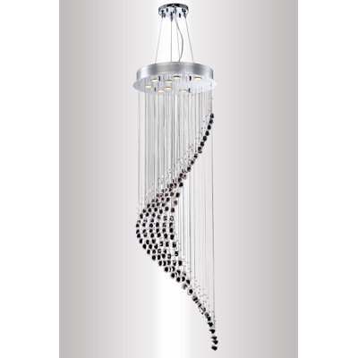 Crystal Rain 8 - Light Pendant