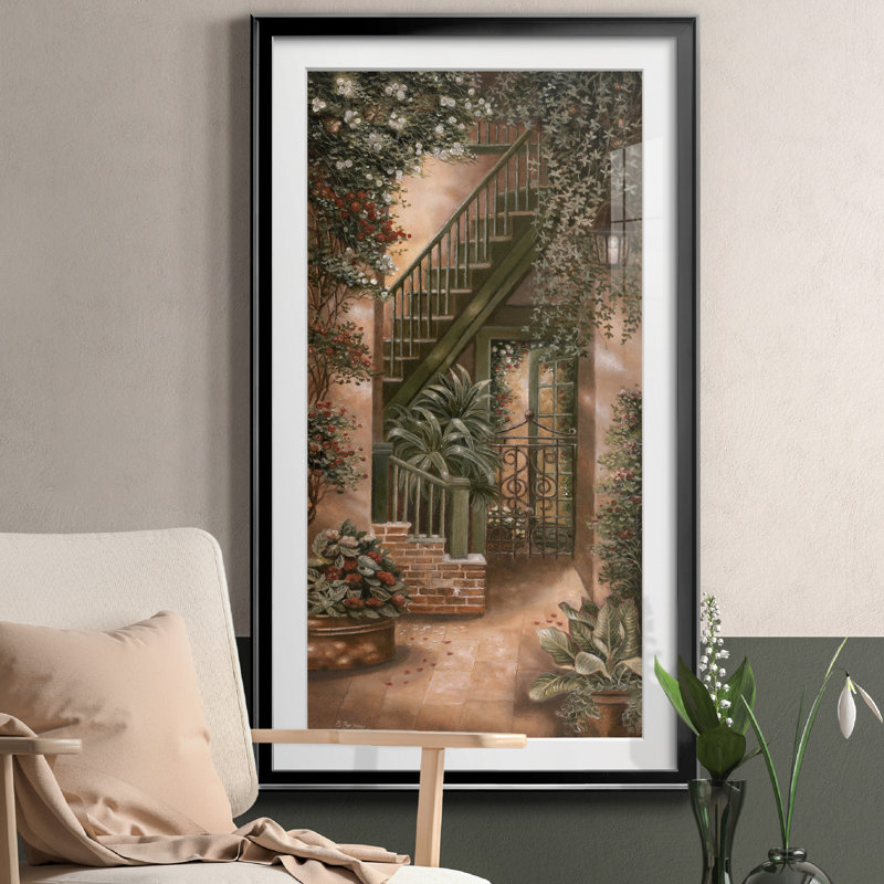Royal Street I - photographie avec cadre photo, Noir, H 22,5 po x l 42,5 po x P 1,5 po