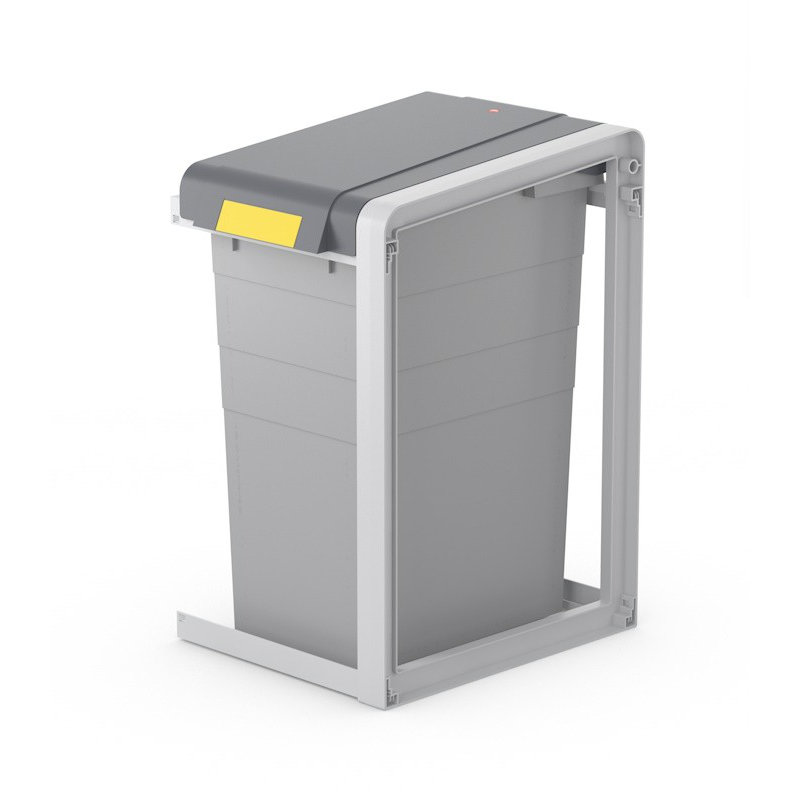 Plastic Rubbish Bin - 38L