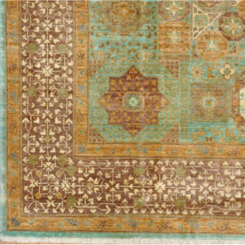 Tapis mamelouk en laine noué à la main Herat ORIENTAL