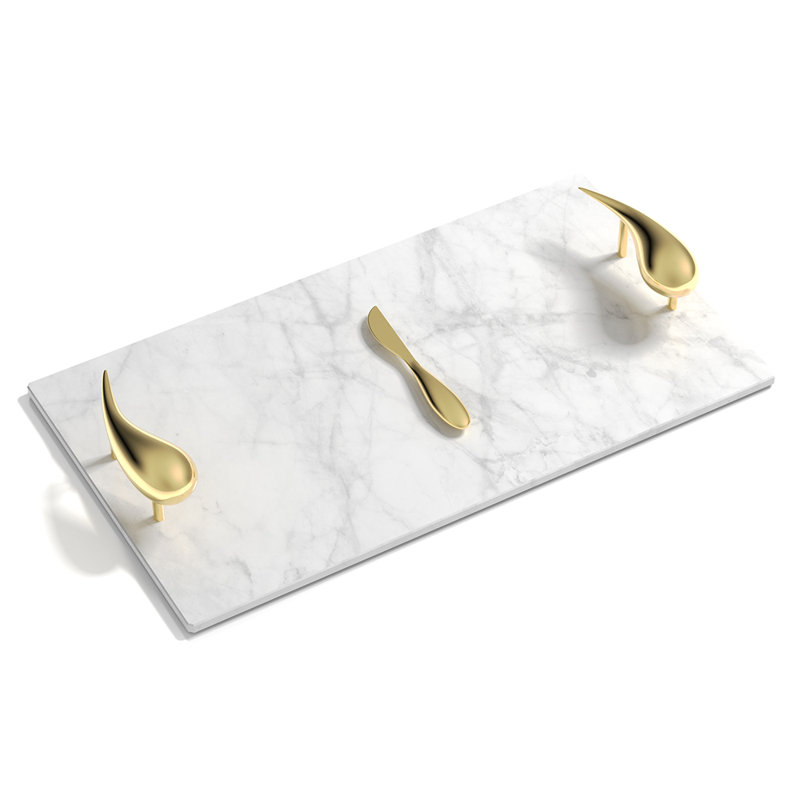 Ensemble de planche à fromage et de couteaux Mercury